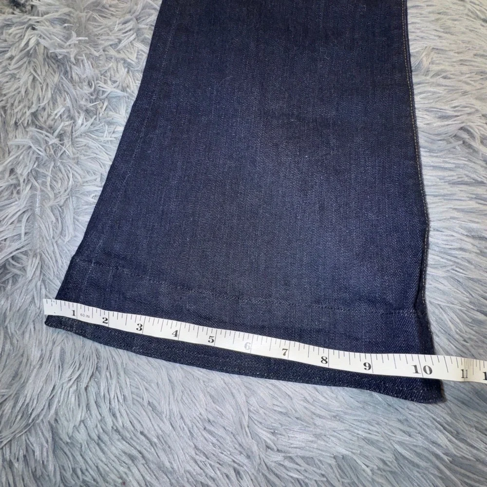 J BRAND Jeans Women's 32 Monaco Flare‎ High Rise Dark Wash Stretch Bell Bottom